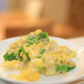 ぽっぽぺぺ's cooksnap of when they made 卵とレタスの炒飯。.