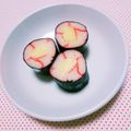 まあまま☆0403's cooksnap of when they made お弁当に～♪カニかまチーズの海苔巻き.