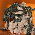 uちーちゃん's cooksnap of when they made 空芯菜とゆで卵の和えもの.
