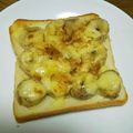 ＊なぁ＊'s cooksnap of when they made ❁バナナとチーズと蜂蜜のトースト❁.