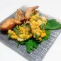 ｅｋ４'s cooksnap of when they made いんげんとコーンのカラフル天ぷら.
