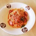 take♪aki♪'s cooksnap of when they made 子供も大好き♥️甘めの懐かしナポリタン✨.