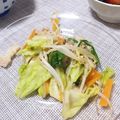 フェルピー's cooksnap of when they made きざみねぎ塩＆にんにくの豚バラ肉野菜炒め.