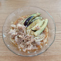 mnk752's cooksnap of when they made 蒸し豚茄子の中華だれそうめん.