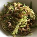 クックノンパパ's cooksnap of when they made 牛肉 春雨お野菜の焼き肉のタレ炒め☆.