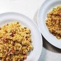 nonchan94's cooksnap of when they made 香味ペーストde簡単！パラパラ炒飯♪.