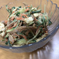 やあず's cooksnap of when they made 水菜とゆで卵のサラダ☆.