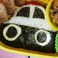 ロロベエ's cooksnap of when they made キャラ弁❁パトカー.