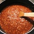 け～こまみぃ's cooksnap of when they made 懐かしの味★給食のミートソース・スパ.