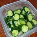 クックVOY1Q3☆'s cooksnap of when they made 簡単 塩麹とキュウリだけ、の浅漬け.