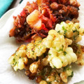 まもぉ☆＇ｓ's cooksnap of when they made とうもろこしの磯辺かき揚げ.