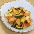 きらり流れ星's cooksnap of when they made シーチキンと夏野菜炒めラタトゥイユ風.