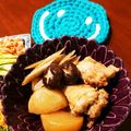 cocoりえ's cooksnap of when they made 鶏手羽元と椎茸の煮物❀.