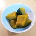 ねむにこ's cooksnap of when they made 簡単なカボチャ煮.
