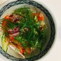 クックSNC71R☆'s cooksnap of when they made 簡単！サーモンと玉ねぎ、きゅうりのマリネ.