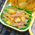 nosso's cooksnap of when they made 定番もやしとハムと卵のサラダ♪.