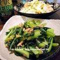 37⭐'s cooksnap of when they made 簡単〜小松菜ツナのごま油炒め.