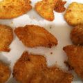 コーヒー甘め's cooksnap of when they made 鶏胸肉でチキンカツ風パン粉焼き♪.