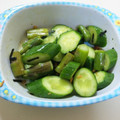 ねねくぅ's cooksnap of when they made 鮭茶漬けで簡単おつまみきゅうり.