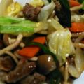 浪花のあっちゃん☆'s cooksnap of when they made コチュジャンで♪辛くない牛肉野菜炒め☆.