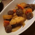 ♪さぁーちゃん♪'s cooksnap of when they made 合びき肉で肉だんご入り肉じゃが.