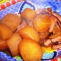 タンコロ's cooksnap of when they made しみしみ大根煮てイ～カU･ｪ･U.