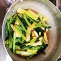 よこはまジョー's cooksnap of when they made 小松菜と油揚げの煮浸し.