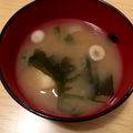 かとりーな♪'s cooksnap of when they made オクラ入りじゃがいもとわかめの味噌汁♪.