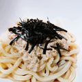 けんけん1016's cooksnap of when they made 梅ツナうどん.