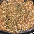 pao12's cooksnap of when they made みんなでワイワイ♪もんじゃ焼き.
