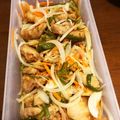kenta19721224's cooksnap of when they made 新玉ねぎと鶏むね肉のマリネ.