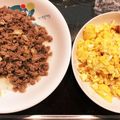 ☆土女☆クック's cooksnap of when they made 余りは保存★簡単！豚ひき肉そぼろ二色丼★.