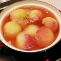 niko25a25's cooksnap of when they made 材料4つ!まるで缶詰!簡単桃のコンポート.