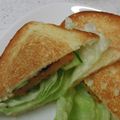 ナナプー's cooksnap of when they made 魚ロッケdeホットサンドトースト.