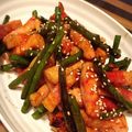 クック07見習い修行's cooksnap of when they made 簡単です！にんにくの芽とベーコンの炒め物.