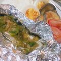 takamayun's cooksnap of when they made フライパンで！鱈の簡単中華風ホイル蒸し.