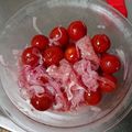 Hitochan☆'s cooksnap of when they made 常備菜♪ミニトマトと玉ねぎのマリネ.