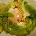 みかん主婦's cooksnap of when they made 簡単♪早い♪レタスもりもり巣篭もり卵.