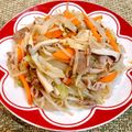 ゆにこーん☆'s cooksnap of when they made 息子の大好きな☆野菜炒め.