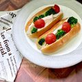 はらぺこしろうさぎ's cooksnap of when they made 鶏ハム(サラダチキン)アレンジ ドッグ♪.