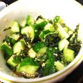 ましゅまろちょコ's cooksnap of when they made きゅうりのごま酢和え.