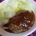 kojyu's cooksnap of when they made やわらかハンバーグ.