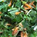 non♪♪♪'s cooksnap of when they made 三つ葉のパルメザンサラダ.