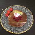 ☆こまっと☆'s cooksnap of when they made 簡単✨季節のフルーツミックスパンケーキ.