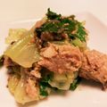 ☆かおりﾝｺﾞ☆'s cooksnap of when they made 鯖缶キャベツぽん酢.