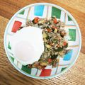 そらてんママ's cooksnap of when they made スプーンでどうぞ♪チンジャオロース丼.