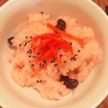 maminum's cooksnap of when they made 圧力鍋で簡単☆時短☆お赤飯・北海道ver.