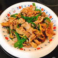 ここまり☆'s cooksnap of when they made 豚こま切れの生姜焼き.
