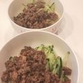 クックQ2KWY5☆'s cooksnap of when they made ジャージャー麺.