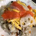 ぷみママ's cooksnap of when they made 五目ちらし寿司.